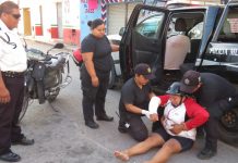 Derrapa por culpa de un perro